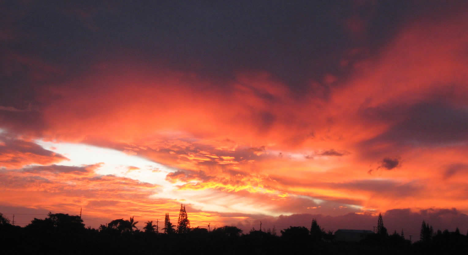 Maui Sunset in Haiku